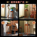 Chinese solid wood flower rack